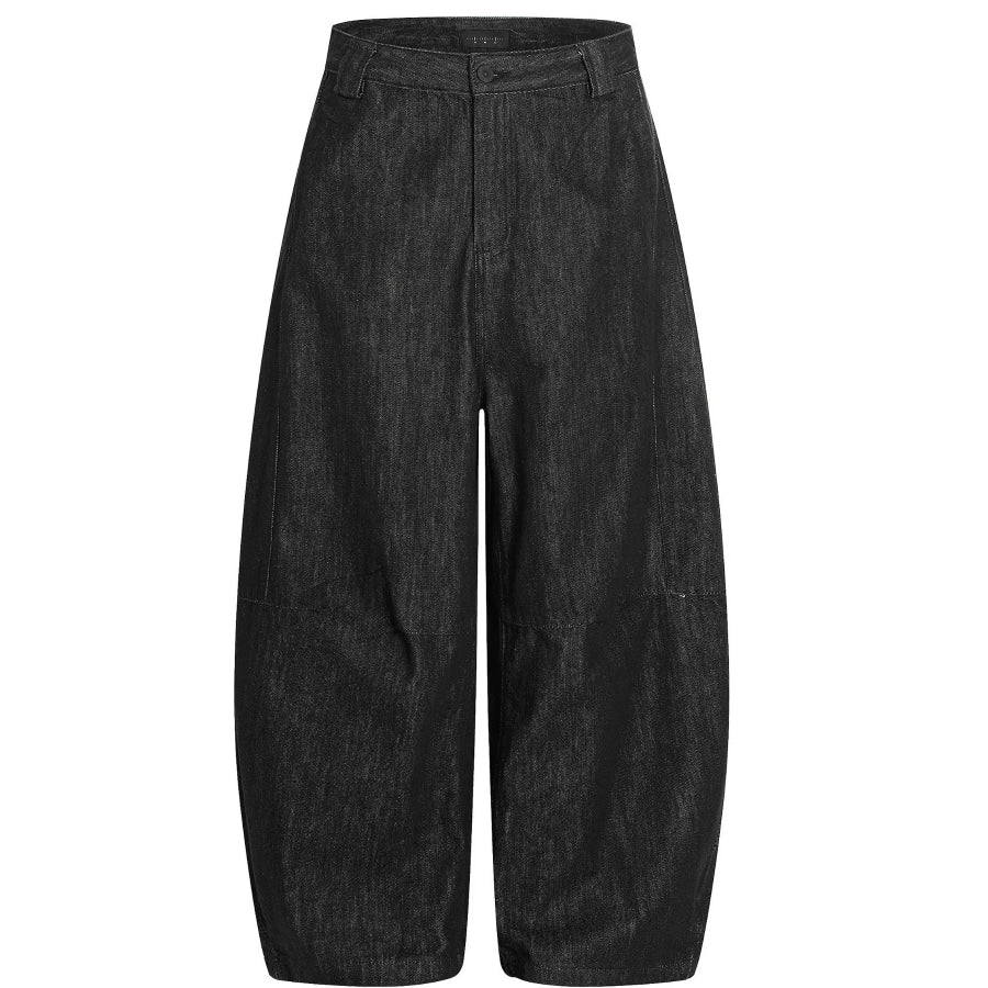 Men’s Wide Leg Wash Jeans Apparel and Accessories