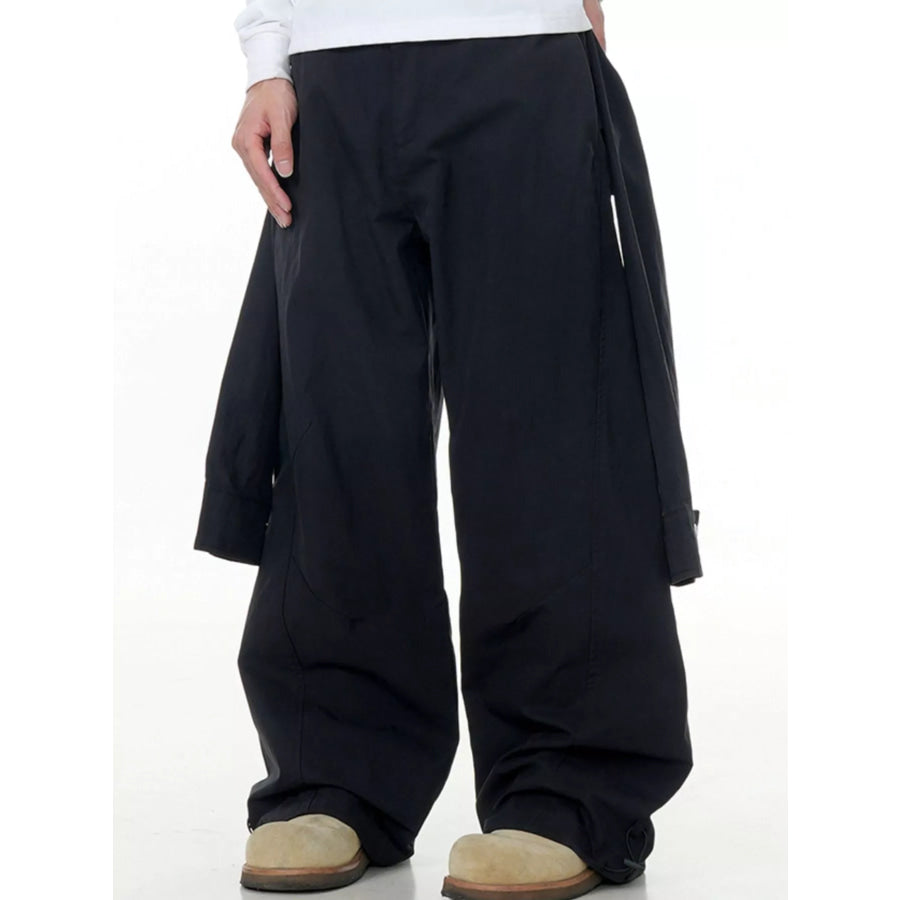 Men’s Wide-Legged Casual Pants Apparel and Accessories