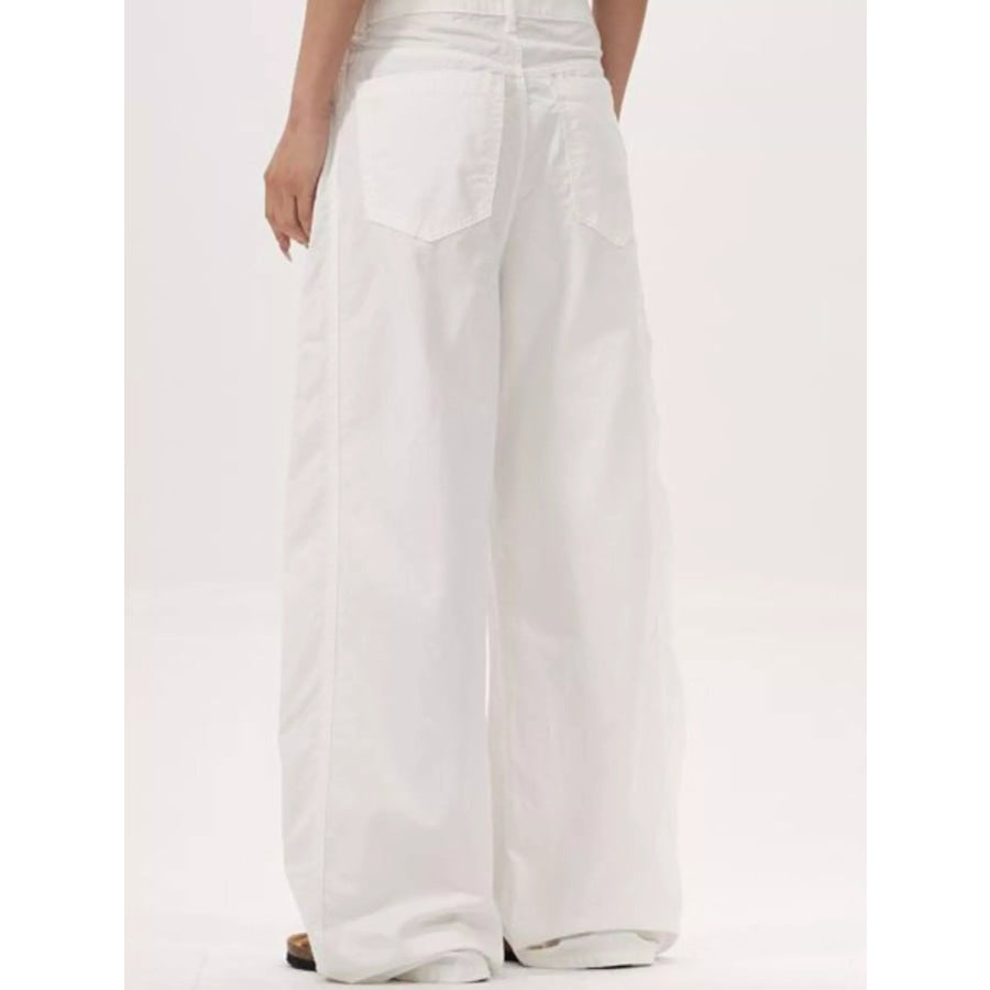 Men’s Wide-Legged Casual Pants Apparel and Accessories