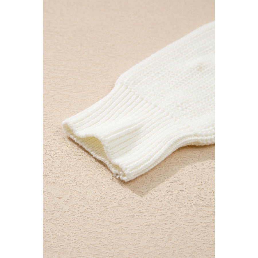 MERRY &amp; BRIGHT Round Neck Sweater Apparel and Accessories
