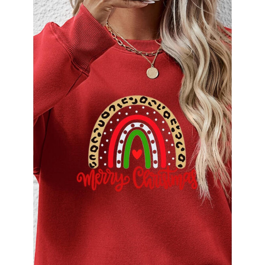 MERRY CHRISTMAS Graphic Sweatshirt