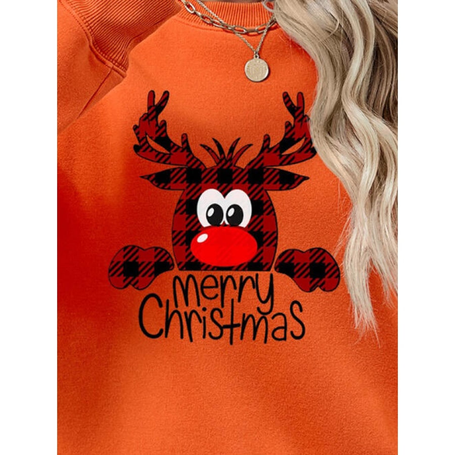 MERRY CHRISTMAS Graphic Sweatshirt