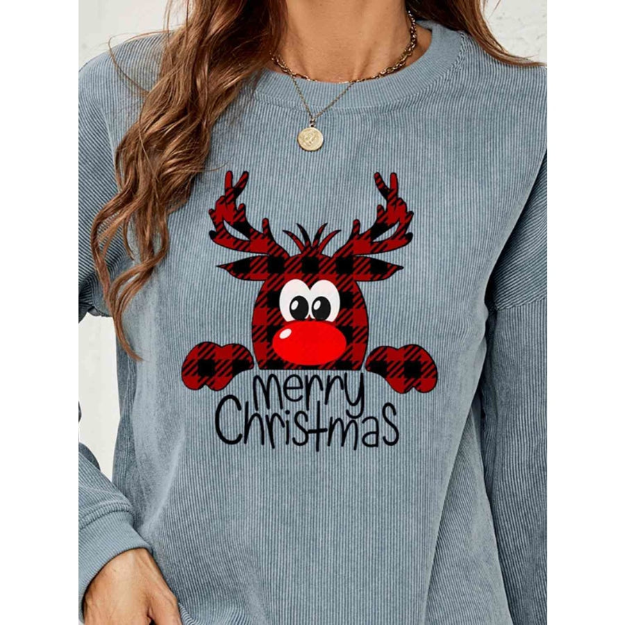 MERRY CHRISTMAS Graphic Sweatshirt