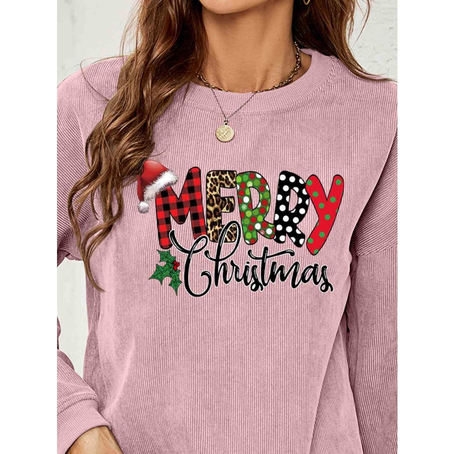 MERRY CHRISTMAS Graphic Sweatshirt