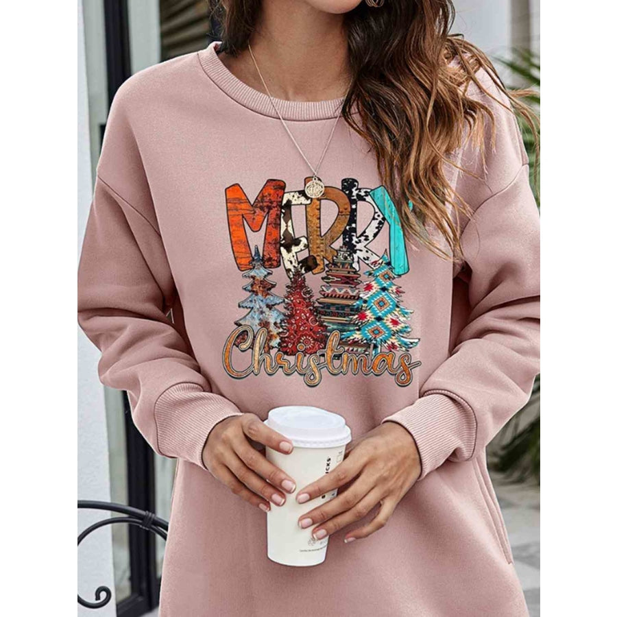 MERRY CHRISTMAS Graphic Sweatshirt