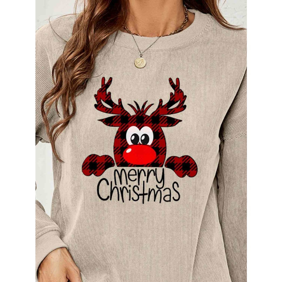 MERRY CHRISTMAS Graphic Sweatshirt