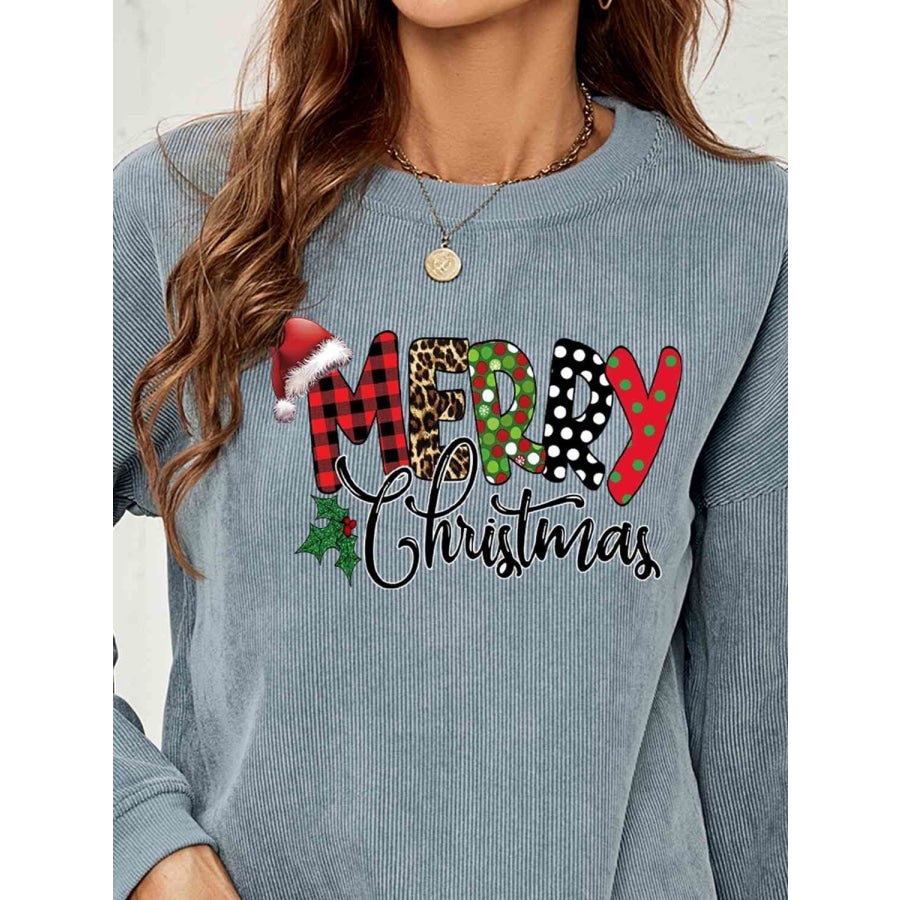 MERRY CHRISTMAS Graphic Sweatshirt