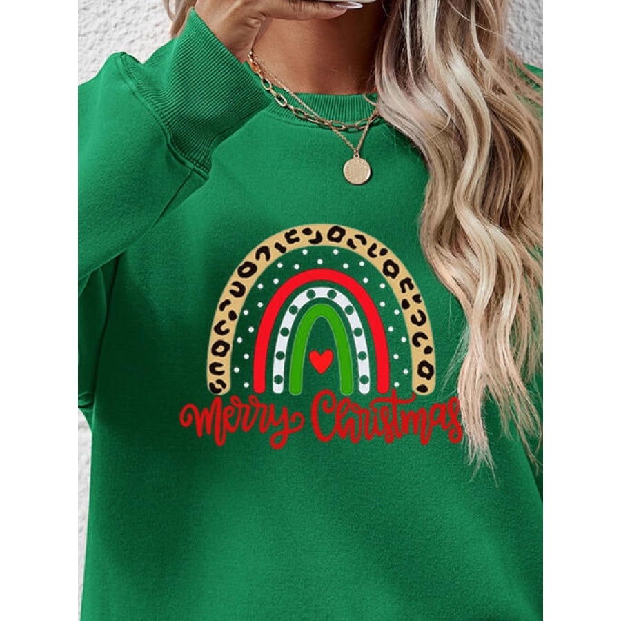 MERRY CHRISTMAS Graphic Sweatshirt