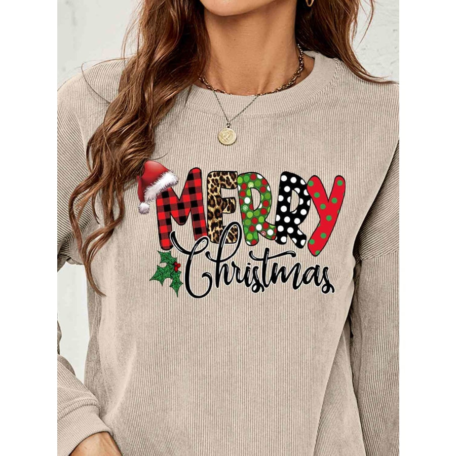 MERRY CHRISTMAS Graphic Sweatshirt