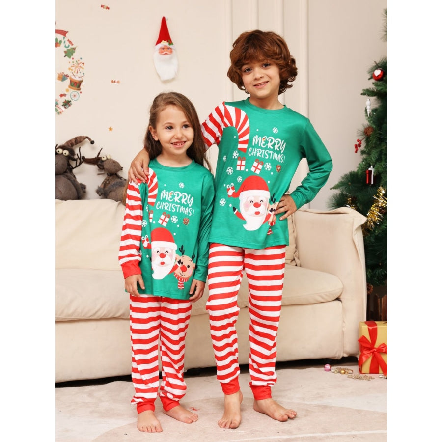 MERRY CHRISTMAS Top and Pants Set