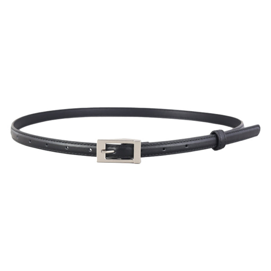 Metal Buckle Leather Belt Apparel and Accessories