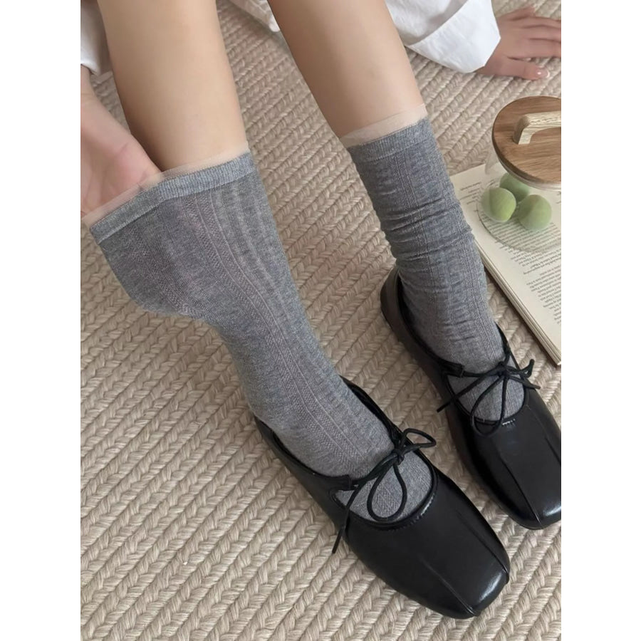 Mid-Calf Casual Socks Apparel and Accessories