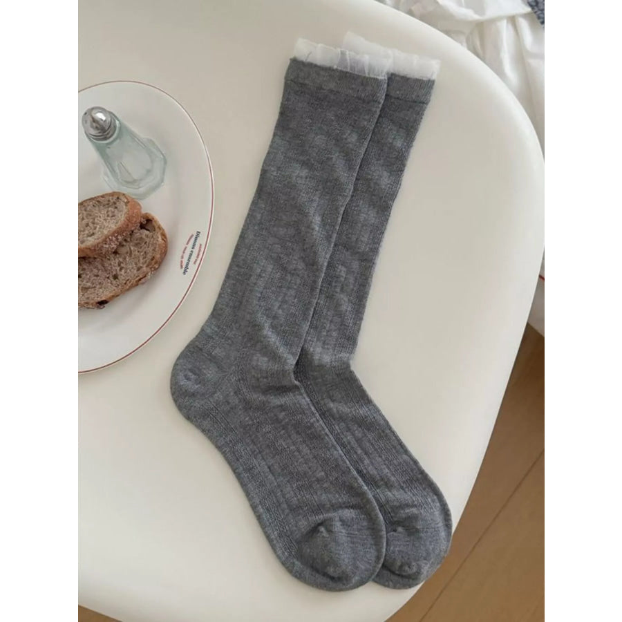 Mid-Calf Casual Socks Apparel and Accessories