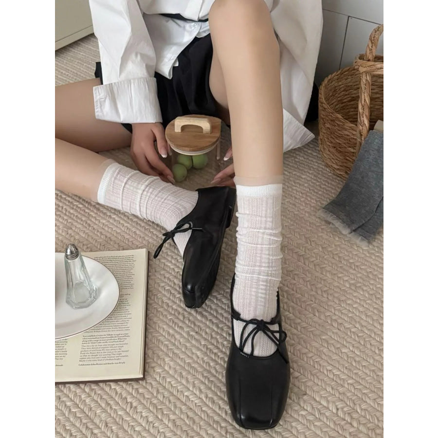 Mid-Calf Casual Socks Apparel and Accessories