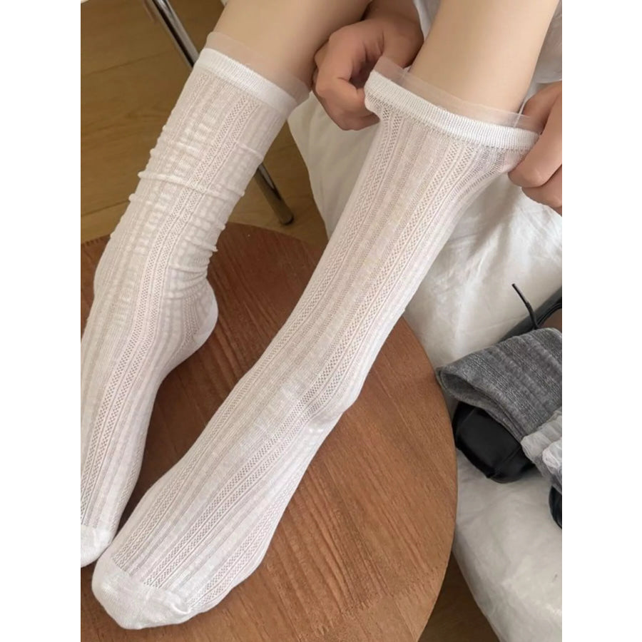 Mid-Calf Casual Socks Apparel and Accessories