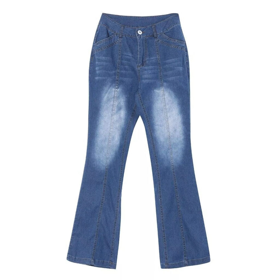 Mid-Rise Bootcut Jeans Apparel and Accessories