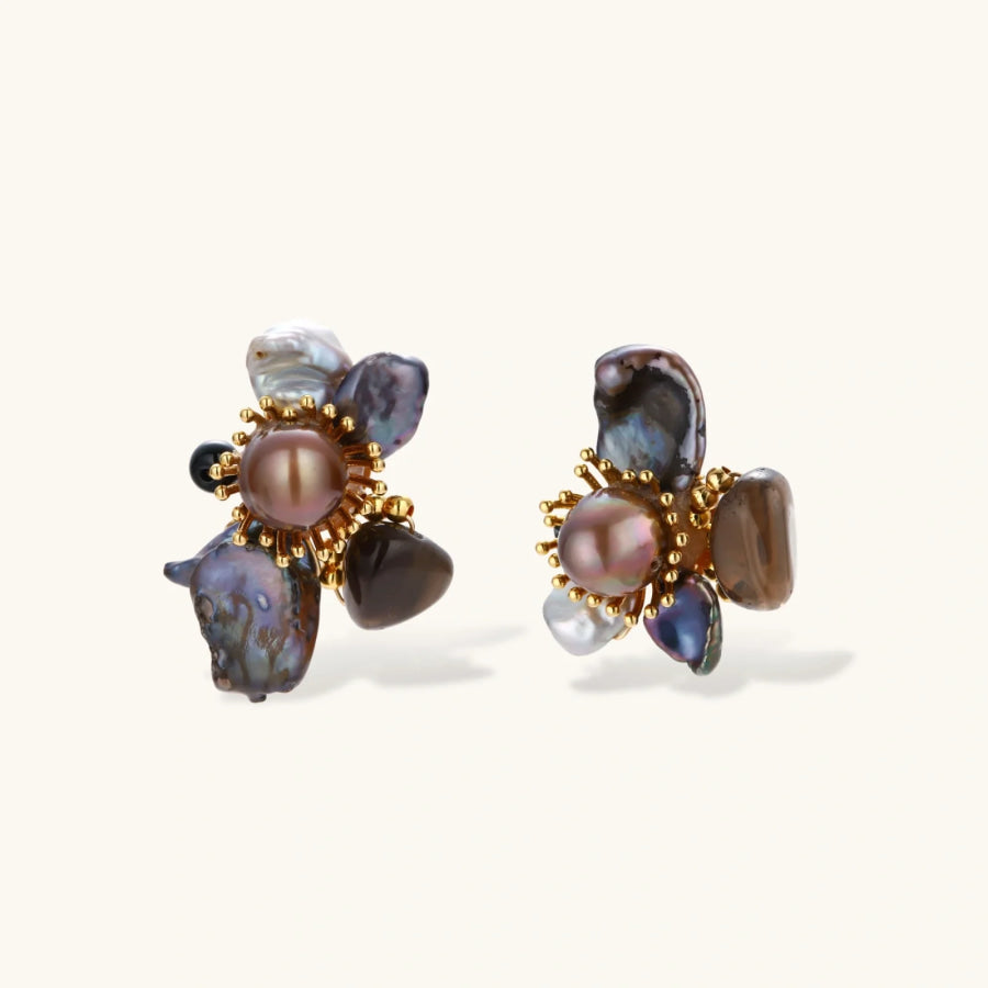 Midnight Bloom Earrings by Sandee Rain Boutique Earrings