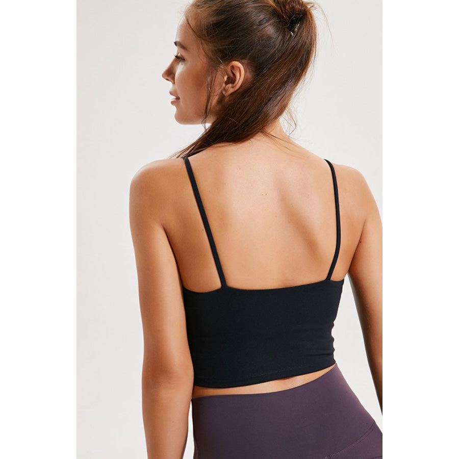 Millennia Feel Like Skin Scoop Neck Sports Cami Apparel and Accessories