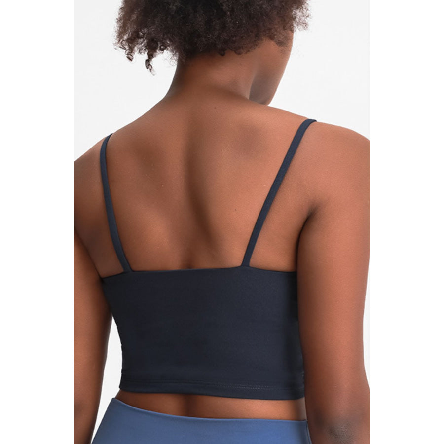 Millennia Feel Like Skin Scoop Neck Sports Cami Apparel and Accessories