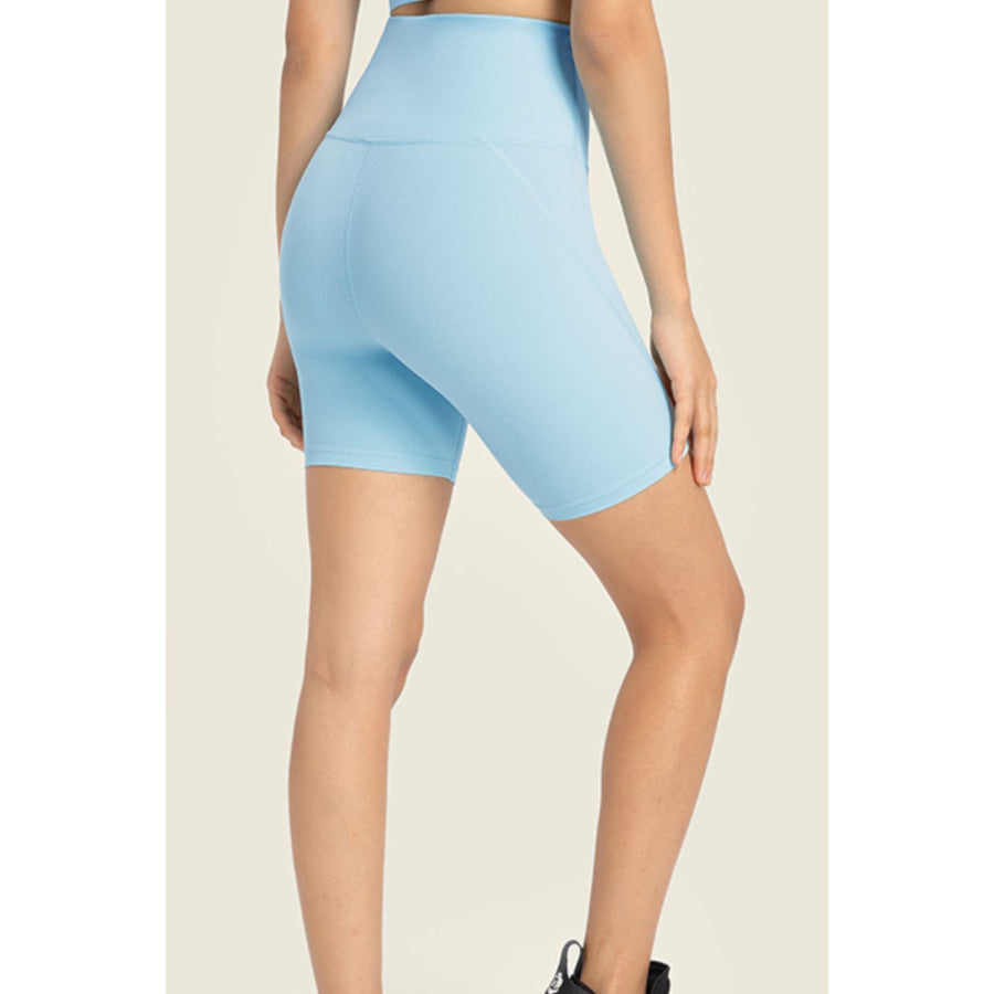 Millennia Seamless High-Rise Wide Waistband Biker Shorts Apparel and Accessories