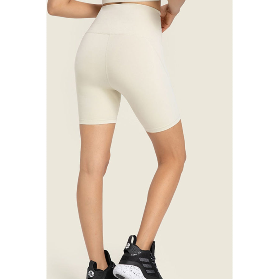 Millennia Seamless High-Rise Wide Waistband Biker Shorts Apparel and Accessories