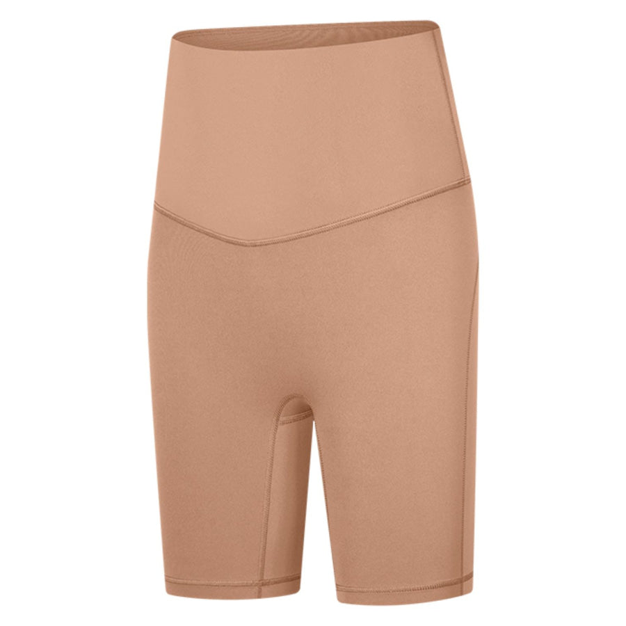 Millennia Seamless High-Rise Wide Waistband Biker Shorts Apparel and Accessories