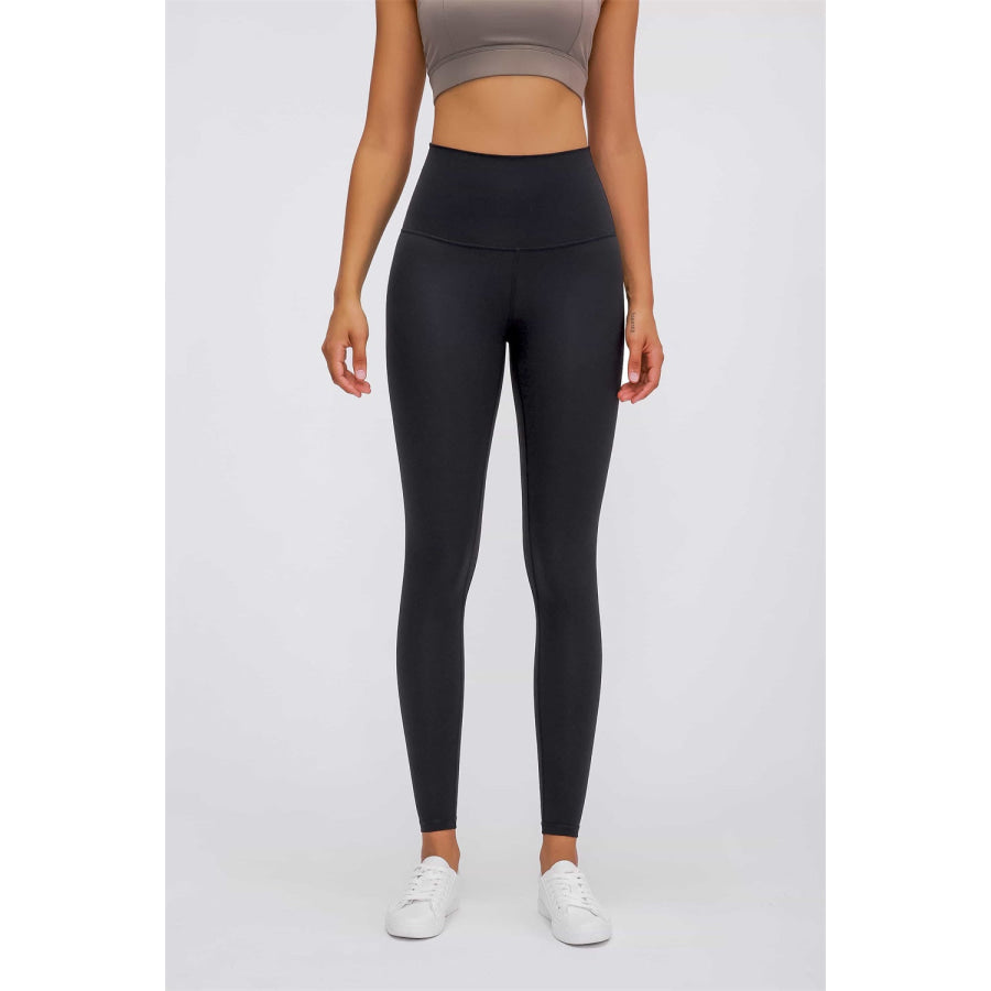 Millennia Ultra Soft High Waist Leggings Black / 4 Apparel and Accessories