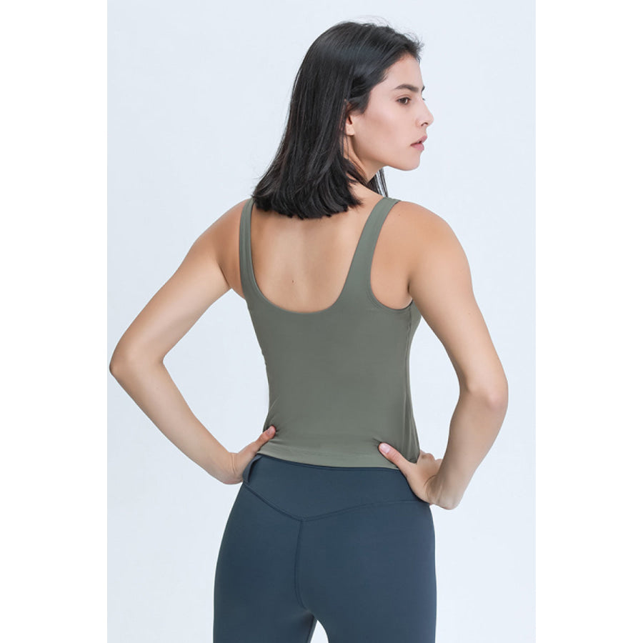 Millennia V Neck Active Tank Apparel and Accessories