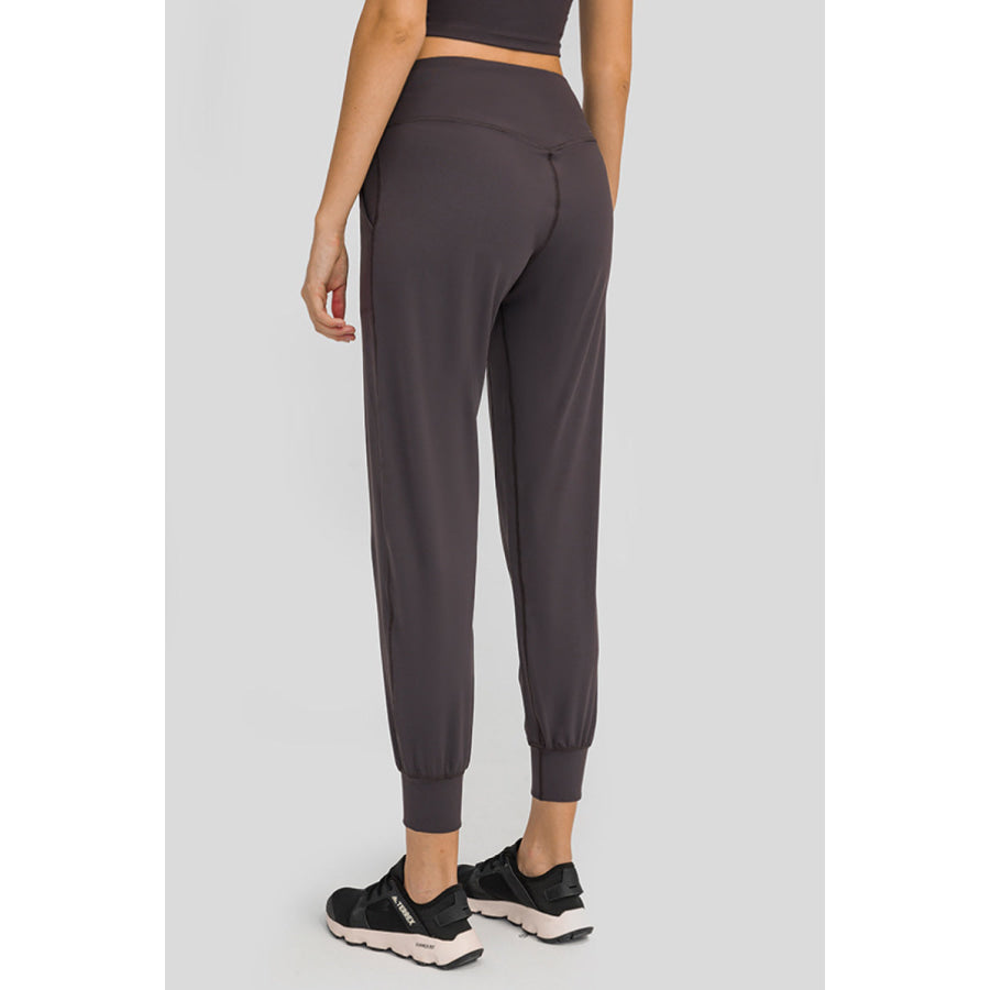 Millennia Wide Waistband Slant Pocket Pants Apparel and Accessories