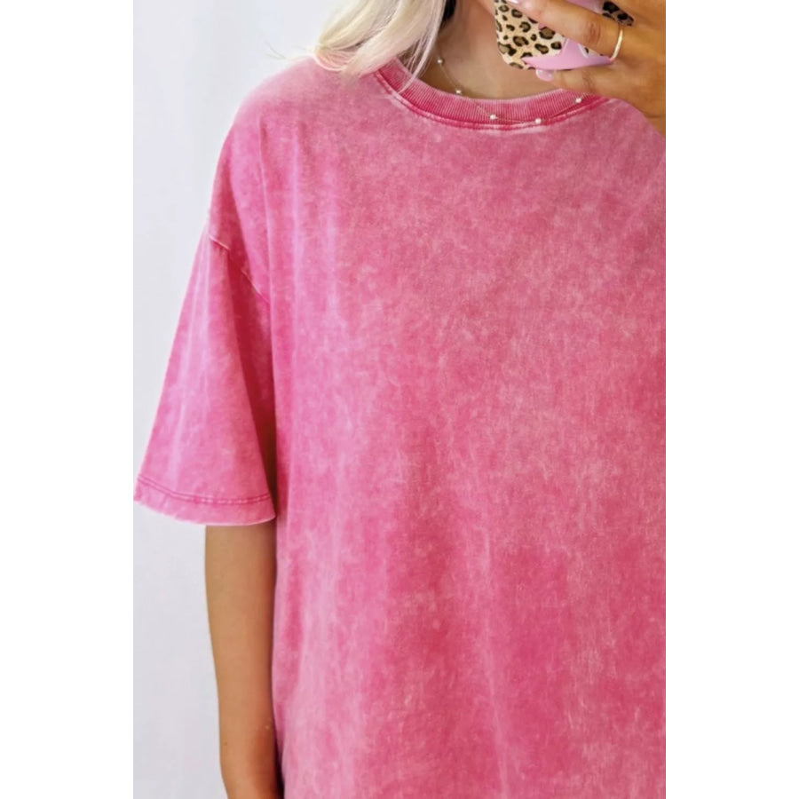 Mineral Washed Oversized Tee Apparel and Accessories