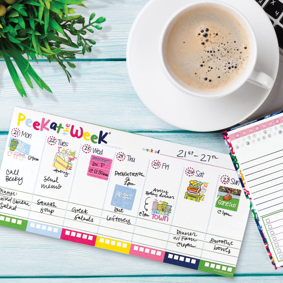 MINI Peek at the Week® Planner Pad Pads