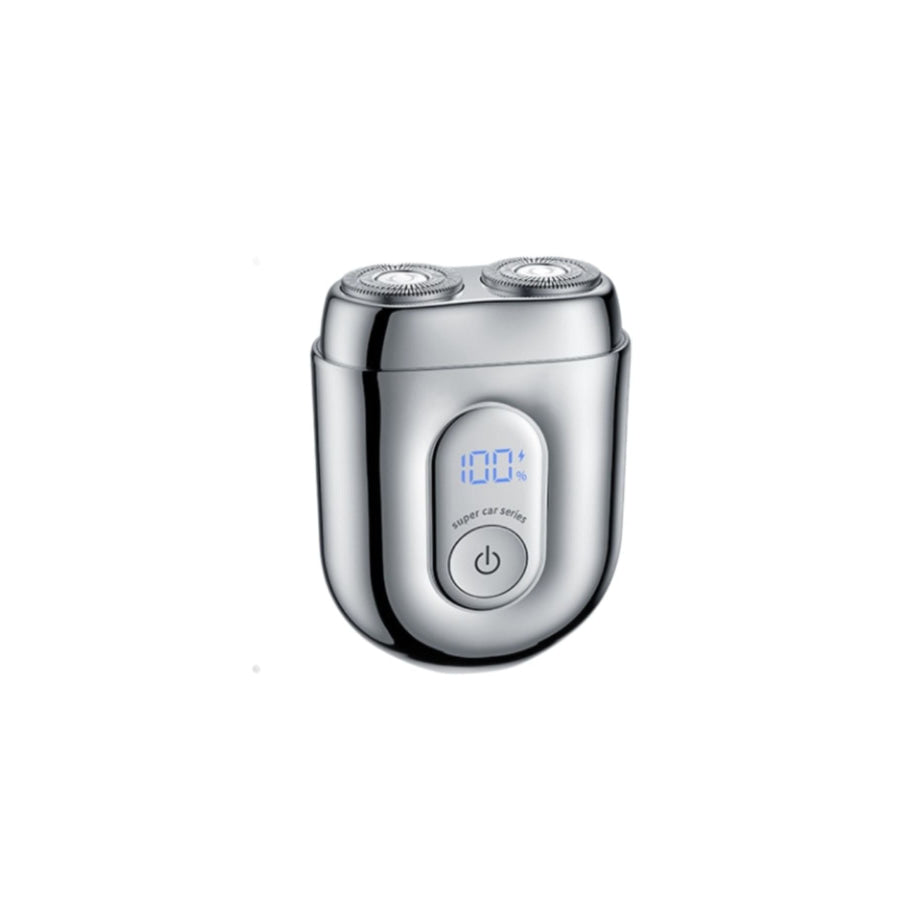 Mini Portable Waterproof Electric Shaver Silver / One Size Apparel and Accessories