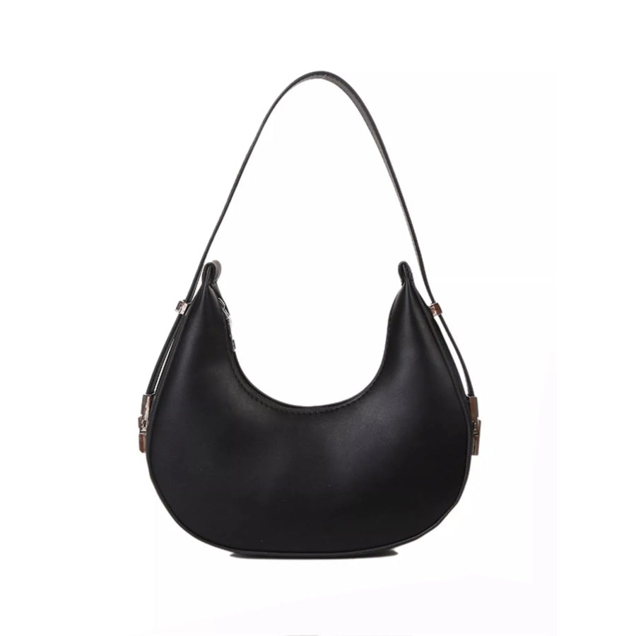 Minimalist Crescent Shoulder Bag Black / onesize Apparel and Accessories