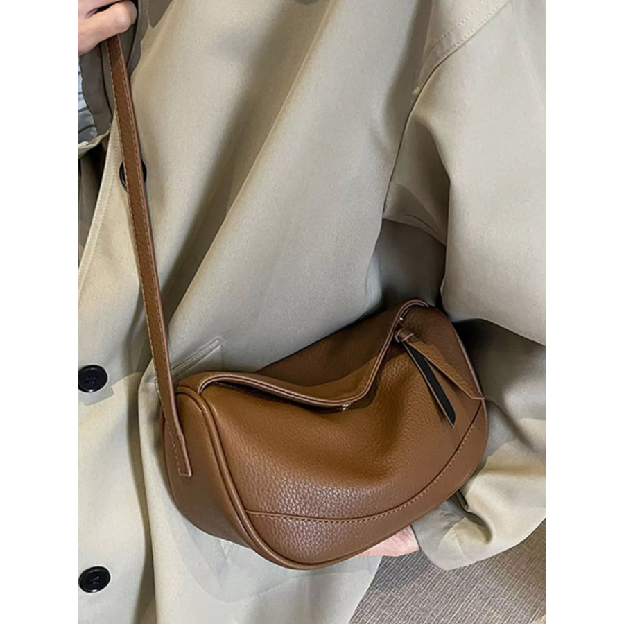 Minimalist Style Leather Crossbody Bag Apparel and Accessories