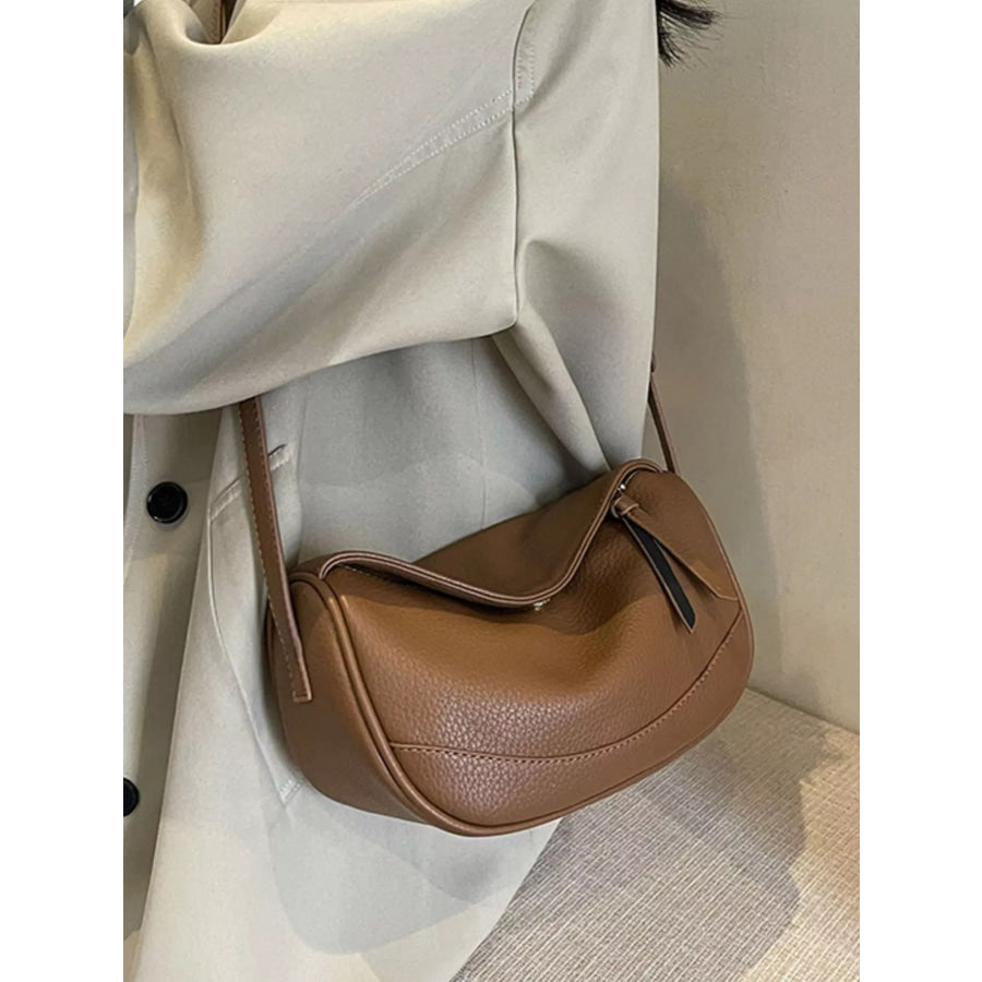 Minimalist Style Leather Crossbody Bag Apparel and Accessories
