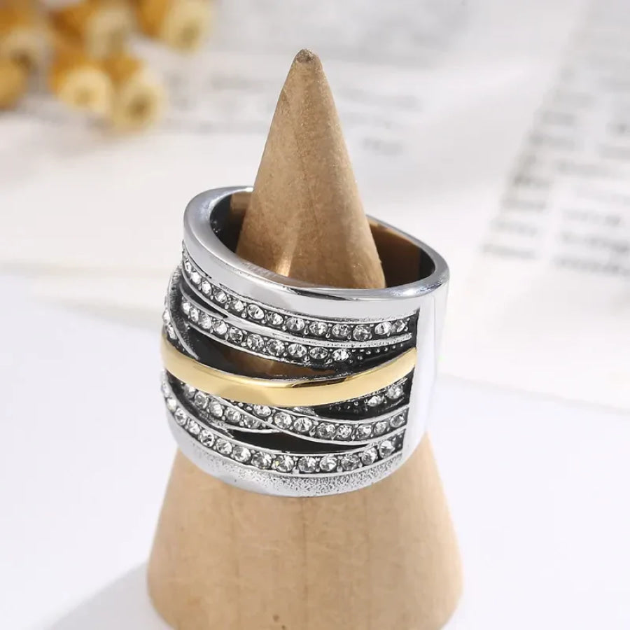 Mixed Metal Statement Ring (Pre-Order) Rings