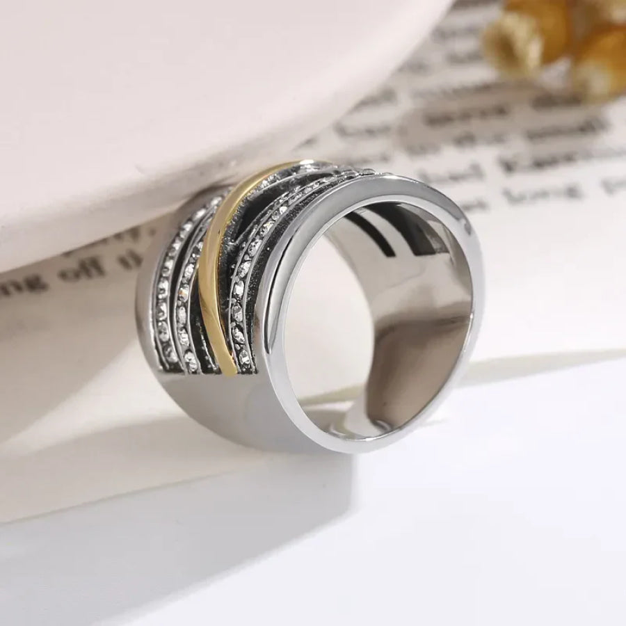 Mixed Metal Statement Ring (Pre-Order) Rings