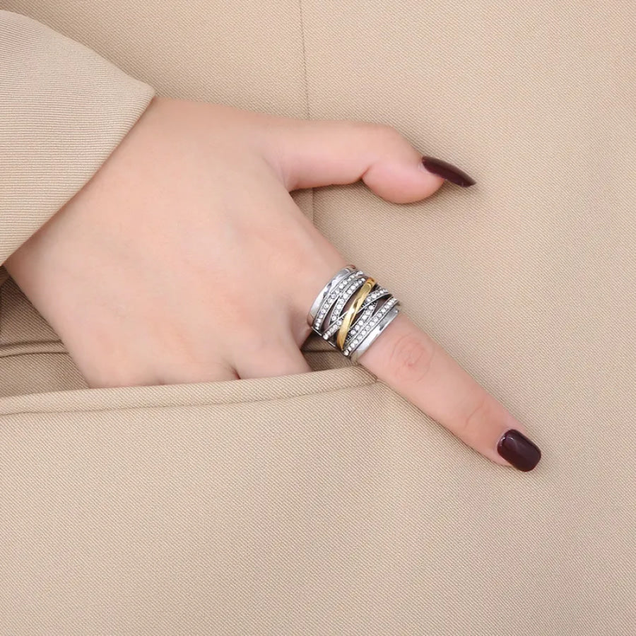 Mixed Metal Statement Ring (Pre-Order) Rings