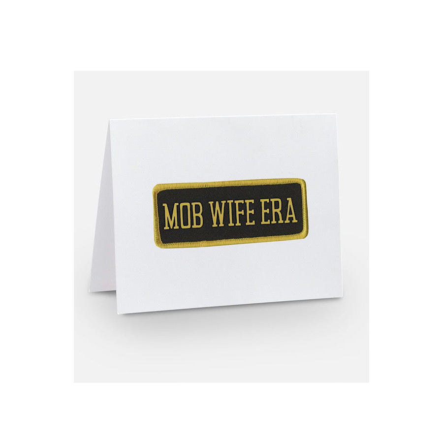 Mob Wife Era Blank Notecard WS 700 Gifts