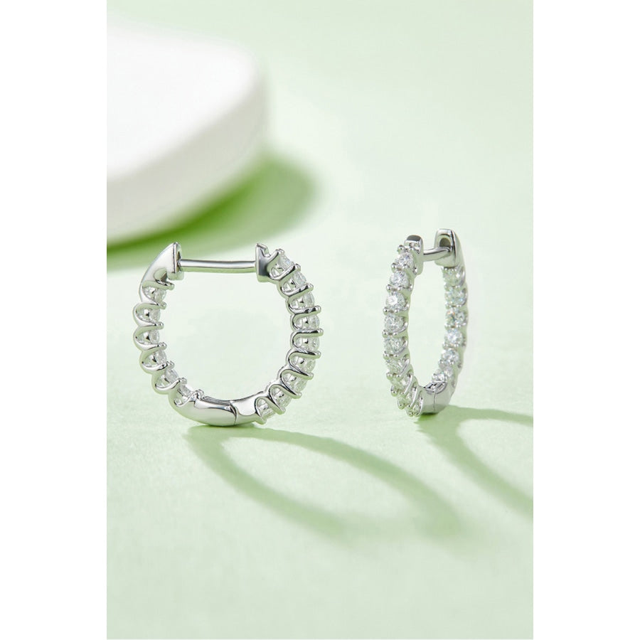 Moissanite 925 Sterling Silver Earrings