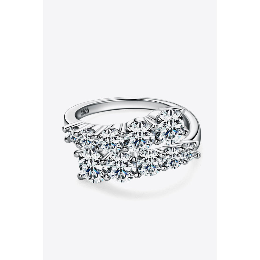 Moissanite 925 Sterling Silver Ring