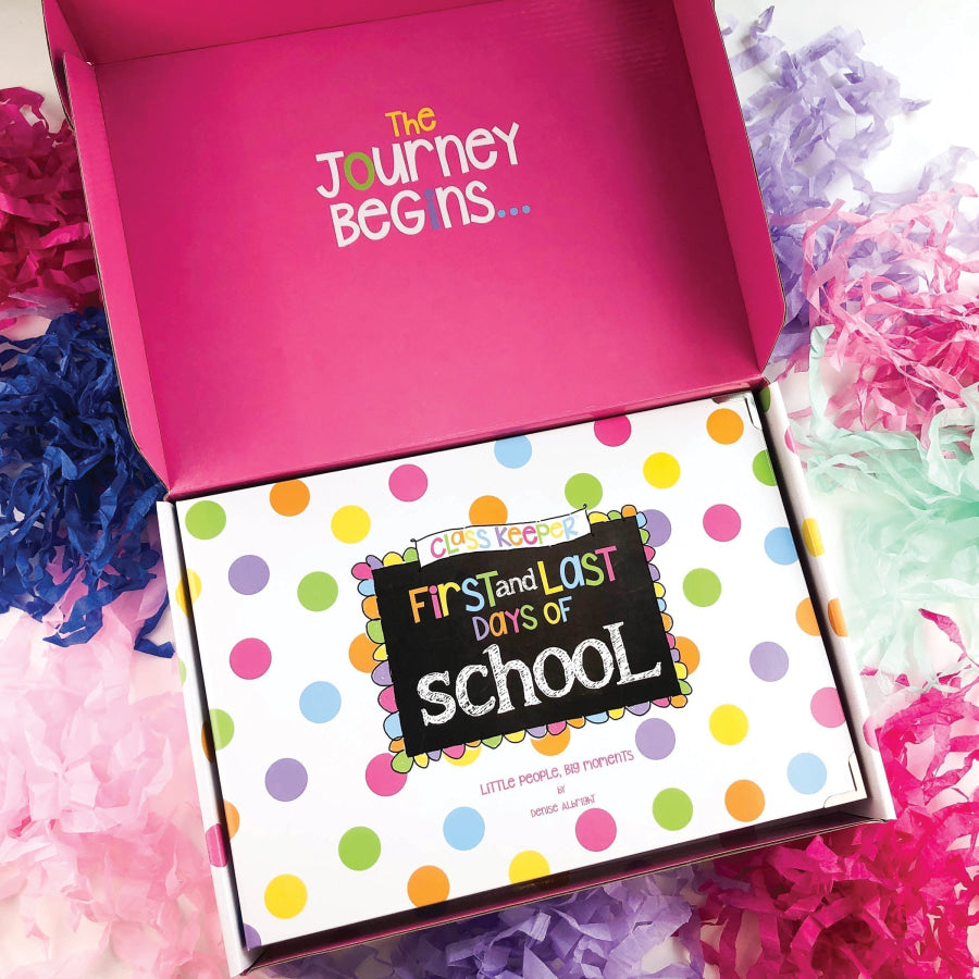 Mom Must-Have School Keepsake Kit | Class Keeper® + Photo Prop Deck + School Stickers Canal