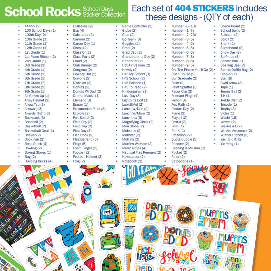 Mom Must-Have School Keepsake Kit | Class Keeper® + Photo Prop Deck + School Stickers Canal