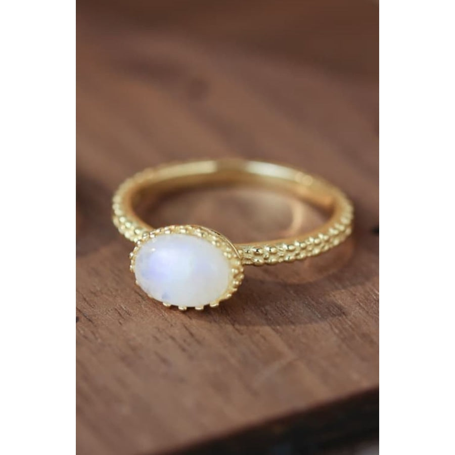 Moonstone 925 Sterling Silver Ring