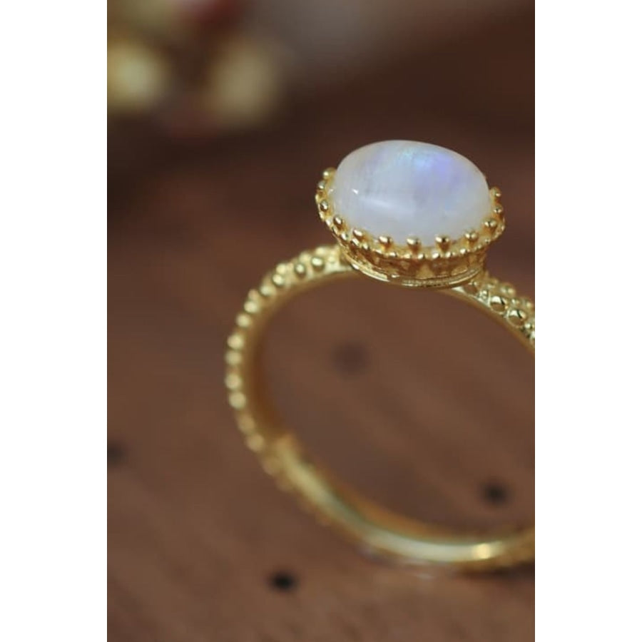 Moonstone 925 Sterling Silver Ring