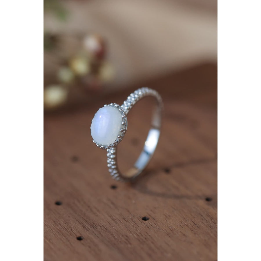 Moonstone 925 Sterling Silver Ring