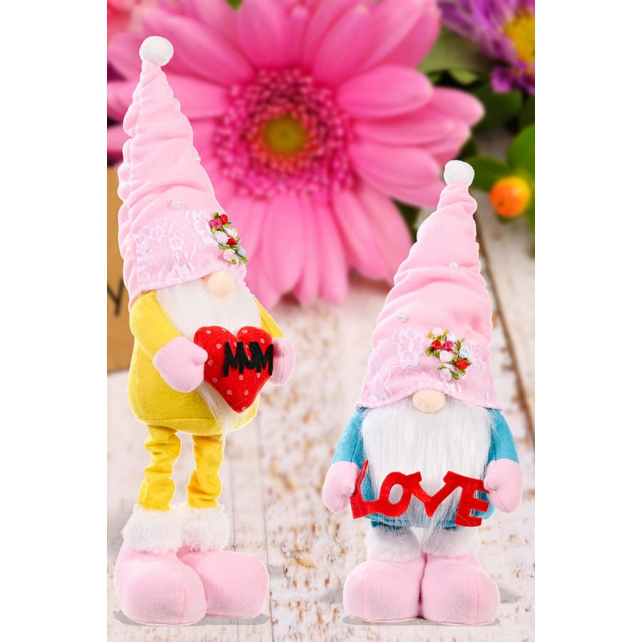 Mother’s Day Pearl Decor Faceless Gnome