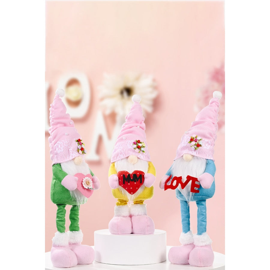 Mother’s Day Pearl Decor Faceless Gnome