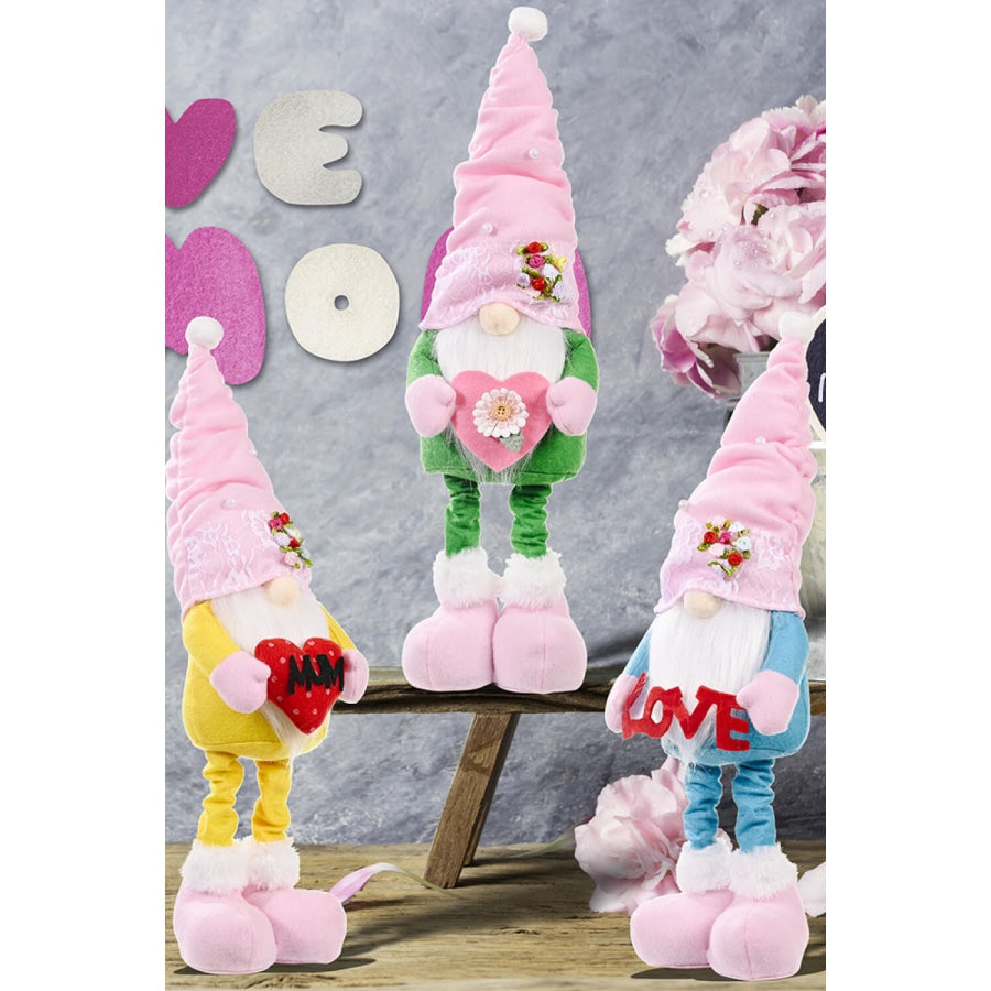 Mother’s Day Pearl Decor Faceless Gnome