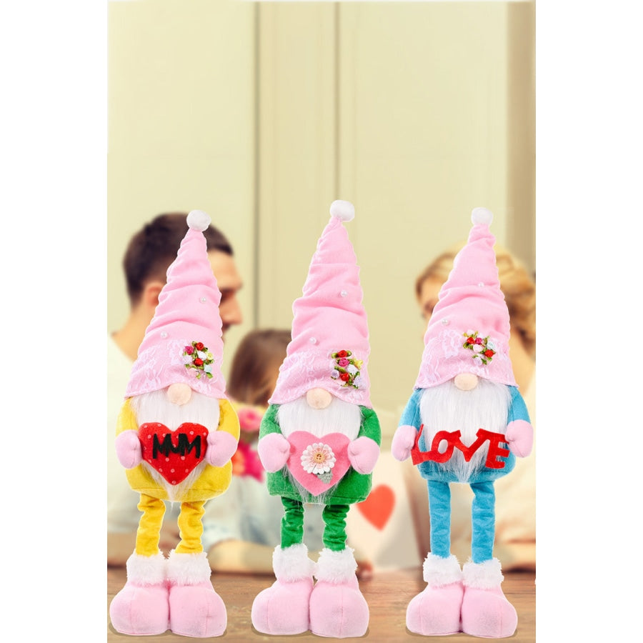 Mother’s Day Pearl Decor Faceless Gnome